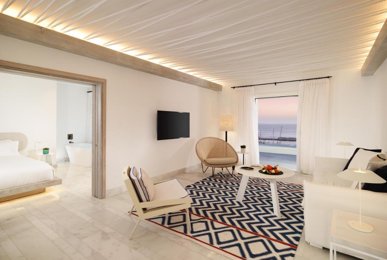 Mykonos Riviera Hotel & Spa, A Member Of Small Luxury Hotels Of The World Tourlos Exterior foto
