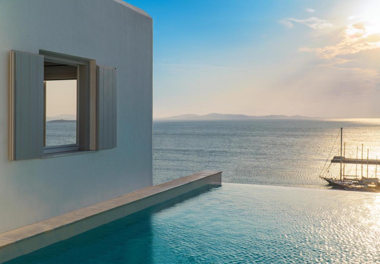 Mykonos Riviera Hotel & Spa, A Member Of Small Luxury Hotels Of The World Tourlos Exterior foto