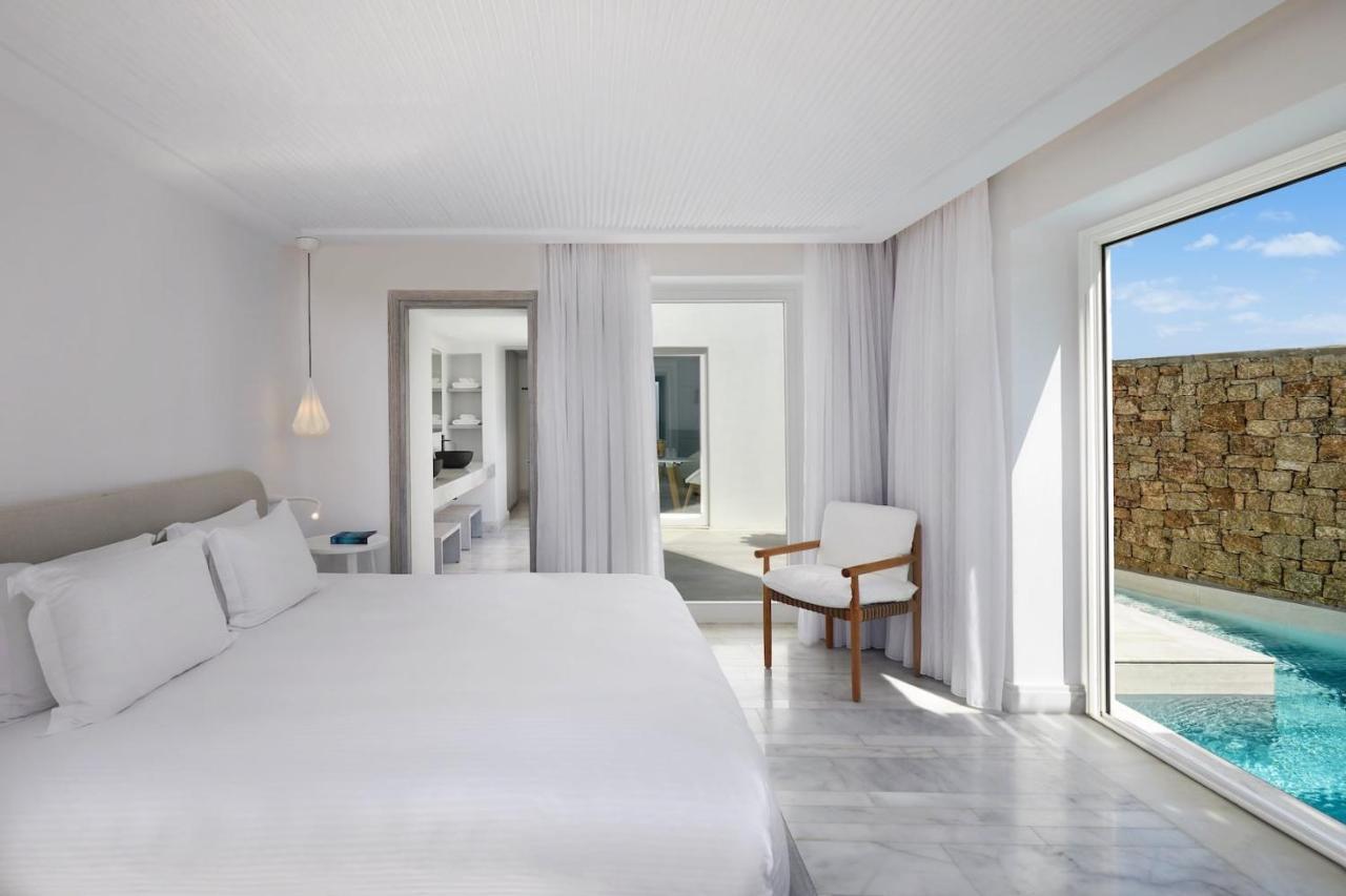 Mykonos Riviera Hotel & Spa, A Member Of Small Luxury Hotels Of The World Tourlos Exterior foto